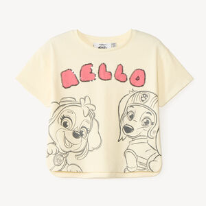 T-shirt με κοντά μανίκια Stella και Liberty από την Pat' Patrouille για κορίτσια 
