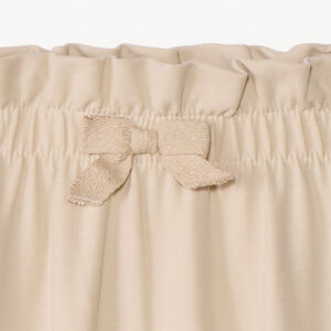 Παντελόνι jogging molleton με ελαστική μέση και τελείωμα βολάν για μωρό κορίτσι 