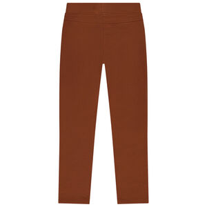 Jegging σε molleton μονόχρωμο για κορίτσι 