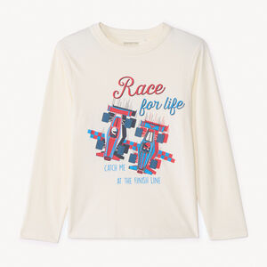 T-shirt μακρυμάνικο με σχέδιο για αγόρι 