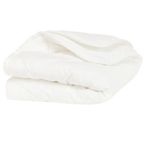 Κουβέρτα ελαφριά 75 x 120 cm λευκή 