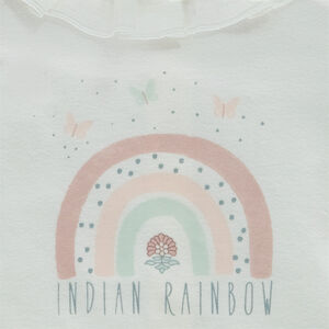 "Σέτ 2 τμχ. με μπουφάν με τιράντες για μωρό κορίτσι" 