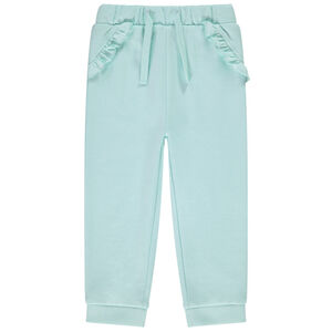 Παντελόνι jogging με volanté λεπτομέρειες για bebe κορίτσι 