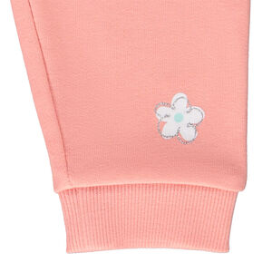 Παντελόνι jogging molletonné print fleur για bébé κορίτσι 