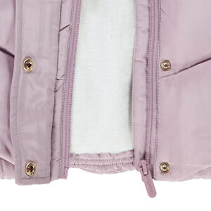 Αμάνικο μπουφάν με κουκούλα για κορίτσι 