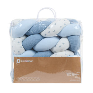 Διακοσμητική Τρέσα Μικρά Λουλούδια - Μπλε 