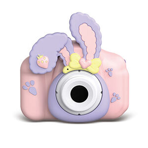 Κάμερα διπλής όψης ροζ λαγός 