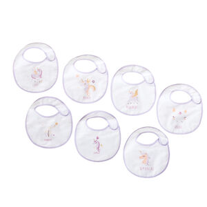 Σετ 7 μπιμπερό με μονόκερους 