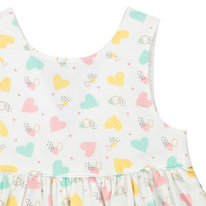 Top με βολάν με πλάτη φαντεζί για bebe κορίτσι 