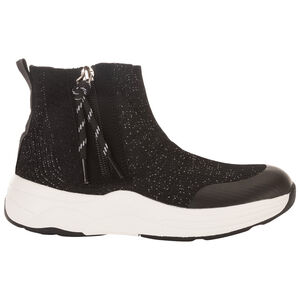 Λαμπερά ελαστικά αθλητικά παπούτσια από πλεκτό για κορίτσι 