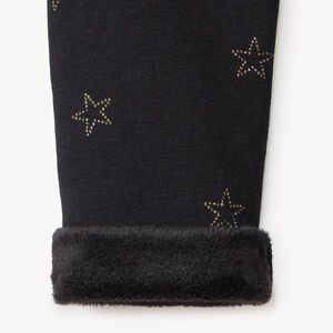 Κολάν με επένδυση sherpa και φαντεζί τύπωμα για κορίτσι 