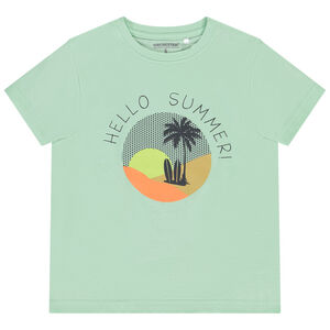 Κοντομάνικο μπλουζάκι με φαντεζί σχέδιο για αγόρι 