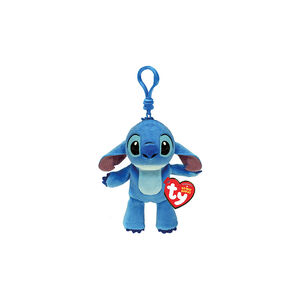 Χνουδωτό Beanie Babies Κλιπ Disney Stitch 8,5εκ. 