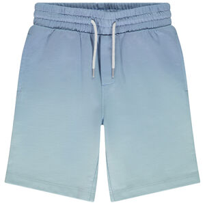 Βερμούδα από molleton με εφέ ντεγκραντέ για αγόρι 