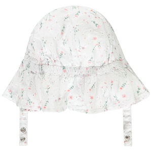 Σαλοπέτα από πλεκτό με σχέδιο λουλούδια για μωρό κορίτσι 