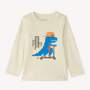 T-shirt με μακριά μανίκια για αγόρια με φανταστικά σχέδια. 