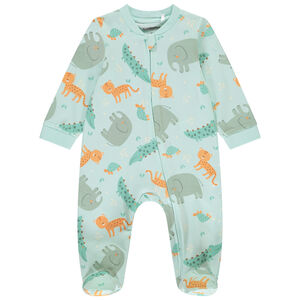 Φορμάκι με σχέδιο ζωάκια της σαβάνας για bebe αγόρι 