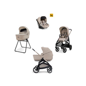 Σύστημα Μεταφοράς Aptica Quattro Darwin Vicuna Beige + Palladio-Μαύρος Σκελετός 