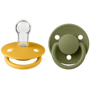 Bibs Πιπιλες De Lux 2 Pack Silicone Onesize Honey Bee / Olive 