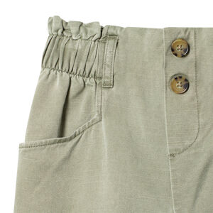 Παντελόνι από βισκόζη και βαμβάκι με ελαστική μέση 