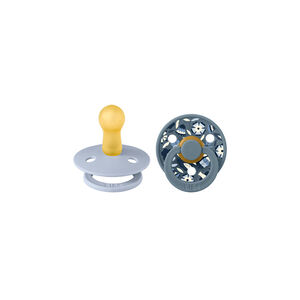 Σετ Πιπίλες 2Τ Colour Latex Νο2 Bobo Dusty Blue Mix Bibs X Libert   