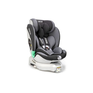 Κάθισμα Αυτοκινήτου I-Size & Top Tether Black Grey Sparco  
