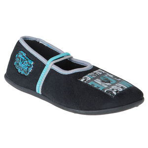 Μαλακά παπουτσάκια μαύρα με μπαλώματα Violetta της Disney 