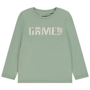 T-shirt μακρυμάνικο με φαντεζί σχέδιο για αγόρι 