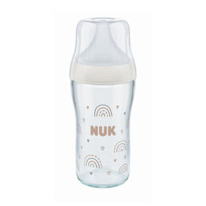 Μπιμπερό Perfect Match Γυάλινο 230Ml (Σιλικ.) Temp.Control Nuk   Main Μπιμπερό Perfect Match Γυάλινο 230Ml (Σιλικ.) Temp.Control Nuk