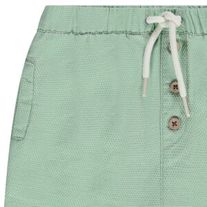 Βερμούδα με εφέ κηρήθρας για bebe αγόρι 