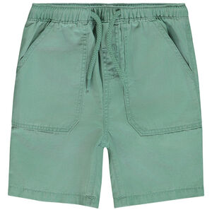 Βερμούδα μονόχρωμη υφασμάτινη για bebe αγόρι  Main Βερμούδα μονόχρωμη υφασμάτινη για bebe αγόρι