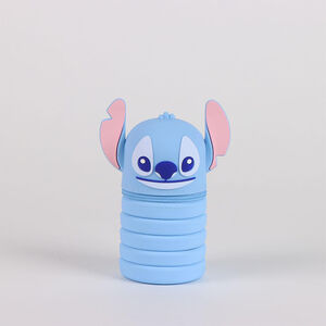 Κασετίνα σιλικόνης Stitch μπλε 