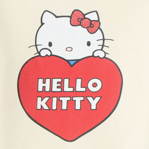 Σακάκι κοριτσιού oversized από φλις με εκτύπωση Hello Kitty 