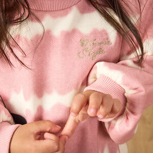 Φόρεμα φούτερ με εφέ tie & dye Minnie Disney για κορίτσι 