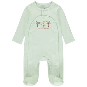 Φορμάκι από πλεκτό με σχέδιο καμηλοπάρδαλη/παλμιά για αγόρι 