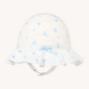 Σαλοπέτα με βολάν και εκτύπωση μύρτιλο για κορίτσι μωρού 