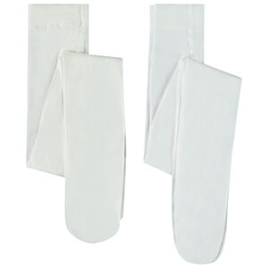 Σετ από 2 λεπτά μονόχρωμα καλσόν για κορίτσι 