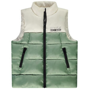 Αμάνικη καπιτονέ και δίχρωμη doudoune για αγόρι 