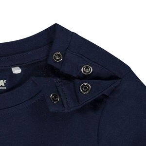 Κοντομάνικο μπλουζάκι με φαντεζί σχέδιο για bebe αγόρι 