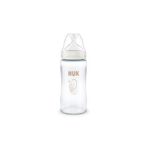 Μπιμπερό F.C.Plus Glass 240Ml (Σιλικ.) Temp.Control Seahorse Nuk  