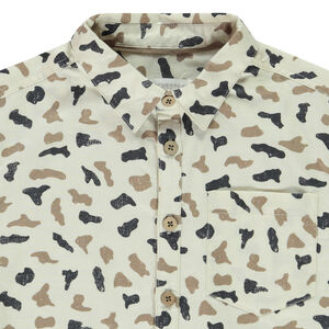 Πουκάμισο μακρυμάνικο με σχέδιο spots για αγόρι 
