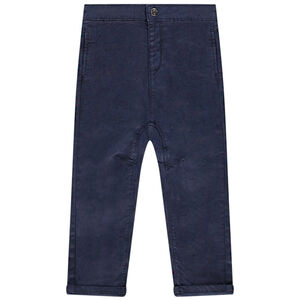 Παντελόνι fitté μονόχρωμο για bebe αγόρι 