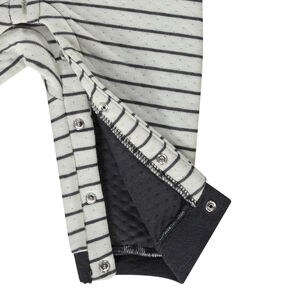 "Μακρύ παιχνιδιάρικο φορμά με κουκούλα για μωρό αγόρι" 