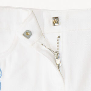 Σορτς από τζιν με κέντημα Stitch Disney για κορίτσι 