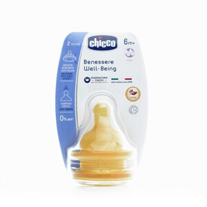 Θηλή Καουτσούκ Φυσική Μέθοδος Ροή Φαγητού 6Μ+ / 2 τεμ 