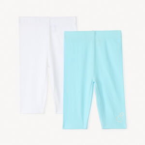 Σετ από 2 κολάν μονόχρωμα με χρυσά λουλούδια για κορίτσι μωρού 