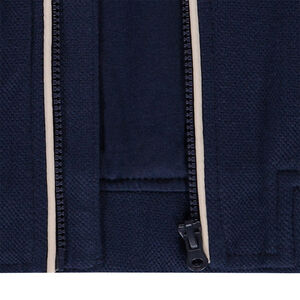 Blouson bomber en piqué avec patch brodé pour bébé garçon 