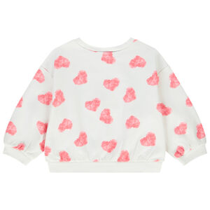 Φούτερ oversize σε molleton print Minnie Disney για bebe κορίτσι 
