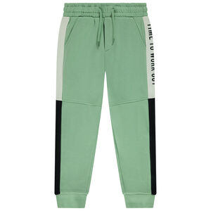 "Φόρμα από φούτερ με τοποθετημένες ρίγες για αγόρι" 