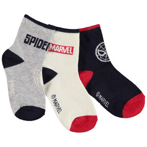Σετ από 3 ζευγάρια κάλτσες Spider-Man Marvel αγόρι 